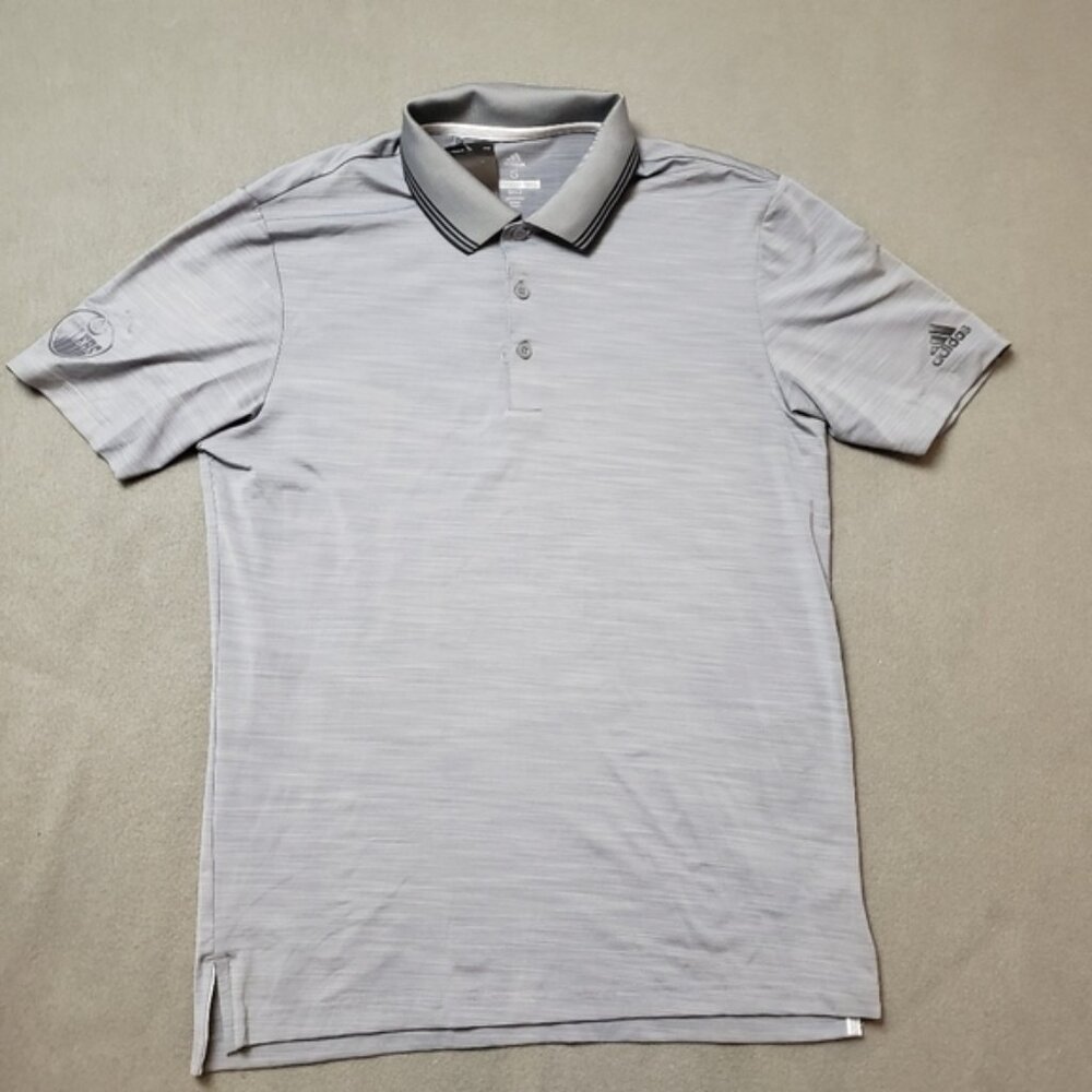 Adidas Golf Mens Golf Shirt Small Nwt Oilers Logo